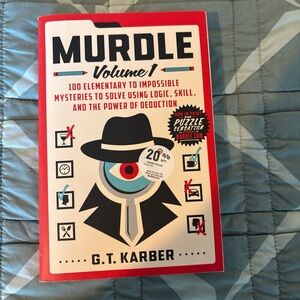 Murdle Volume 1 Puzzle Book
